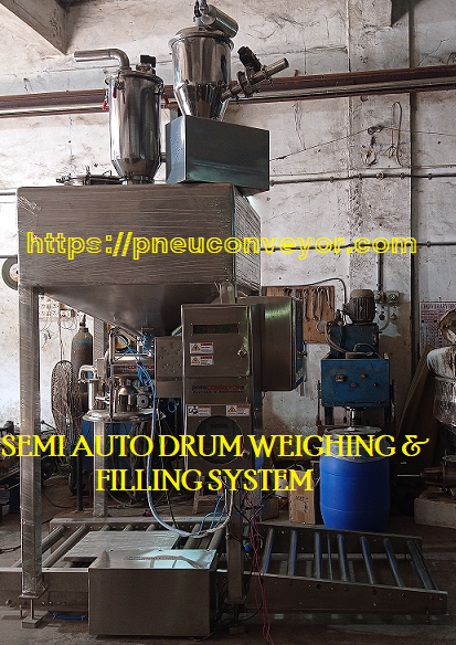Semi Auto Drum Weighing & Filling system